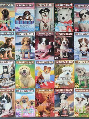 THE PUPPY PLACE DOG PUPPY BOOKS LOT OF 20 BOYS & GIRLS TV SERIES W/ SPECIAL ED.